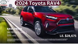 2024 Toyota RAV4 Upgraded  Toyota [upl. by Droffig]