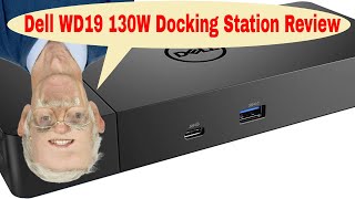 Reviews of Dell WD19 130W Docking Station with 90W Power Delivery USB C HDMI Dual DisplayPort black [upl. by Ayerhs]