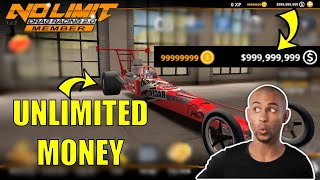 Get UNLIMITED Cash amp Gold in No Limit Drag Racing 2 NEW GLITCH [upl. by Haissem]