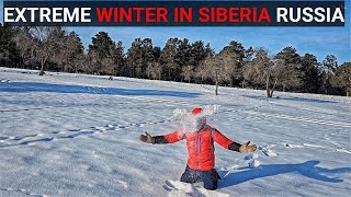 EXTREME DAY TO DAY LIFE IN WORLD’s COLDEST CITY YAKUTSK Russia In 65℃ [upl. by Ecnarwal]