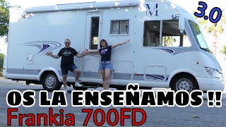 🔎🚍👀OS ENSEÑAMOS LA AUTOCARAVANA La yayi 30 Frankia i 700 FD 🎦 Cap054 [upl. by Leese]