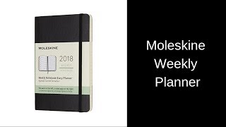 Moleskine 18M Weekly Planner Pocket Size [upl. by Rawlinson]