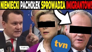 TARCZYŃSKI BEZLITOŚNIE ZGASIŁ DZIENNIKARZA TVN MUSISZ TO ZOBACZYĆ [upl. by Esiahc]