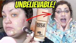 I WASNT READY FOR THIS  MUFE HD Skin Undetectable Foundation WEEKLY WEAR Oily Skin Review [upl. by Tomasina]