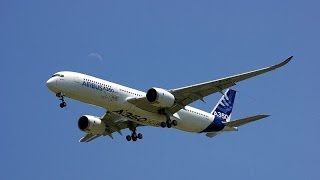 Airbus A350 First Flight [upl. by Atnod614]