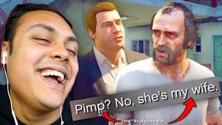 GTA 5 but Trevor meets a PIMP [upl. by Encratia]