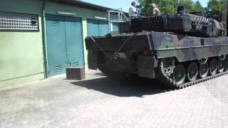 LEOPARD 2 A6 Auspuff sound [upl. by Anyat]