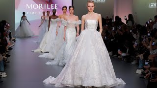 Morilee Madeline Gardner Bridal Spring 2025  Barcelona Bridal Fashion Week  4K [upl. by Marte]