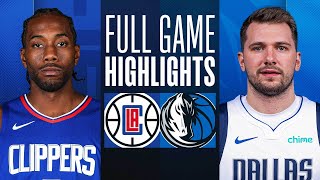 CLIPPERS at MAVERICKS  FULL GAME HIGHLIGHTS  December 20 2023 [upl. by Fredra30]