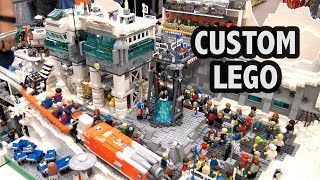 LEGO Crystal Caverns Amusement Park Ride  Bricks Cascade 2018 [upl. by Rooker485]