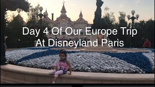 Summer Trip To Europe Day 4 At Disneyland Paris With Silly Lily Belle [upl. by Akimahc725]