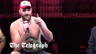 Fury vs Wilder 3  Fury brands Wilder a sore loser after postfight exchange [upl. by Itisahc]