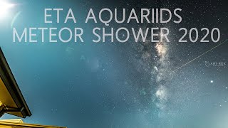 Eta Aquariids Meteor Shower Compilation Timelapse During Iso [upl. by Okiron]