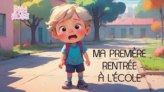 MA PREMIÈRE RENTRÉE SCOLAIRE Chanson pour Enfants qui décrit avec humour et tendresse les émotions [upl. by Llehcam]