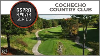 GSPro Course Flyover  Cochecho Country Club  Designed by runpuddrun [upl. by Johannes704]