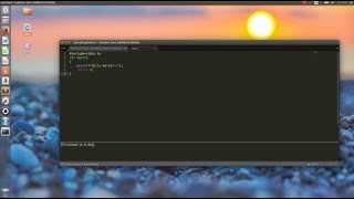 How to Compile and Execute CC Program On Ubuntu using Terminal Gedit Sublime Text Editor [upl. by Carpenter]