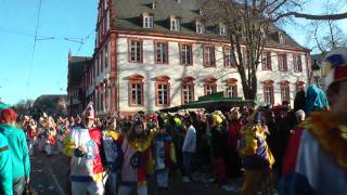 Rosenmontagszug 2011 in Mainz  Schillerstrasse Teil 3 [upl. by Silvester]