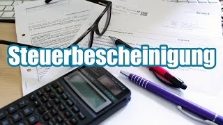 Aktien Gewinne amp Dividenden richtig versteuern Die Steuerbescheinigung für das Finanzamt [upl. by Roosnam969]