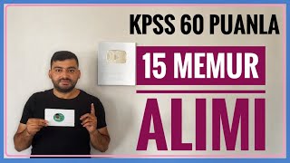 KPSS 60 PUANLA 15 MEMUR ATAMASI  JANDARMA GENEL KOMUTANLIĞI MEMUR BAŞVURUSU [upl. by Eelamme]