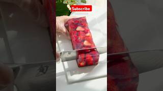 Weight loss strawberry cakeuniquefoodcookingcookingtips viral trendingshortsshortsvideo [upl. by Lydie]