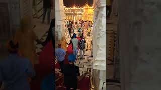 Indija 2024 Vstop v zlato svetišče Harimandir Sahib travel [upl. by Ymmij]