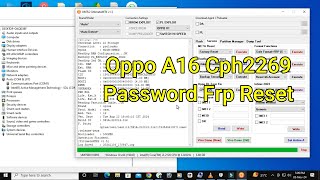 OPPO A16 CPH2269 Password  FRP Bypass  Reset  Android 12  Umt  2024 [upl. by Cherian]