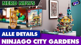 Alle Infos zu den LEGO Ninjago City Gardens vorab 10 Jahre LEGO Ninjago [upl. by Austina150]