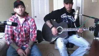 Wonderwall Oasis Acoustic Duo Cover Version Vocal and Guitar [upl. by Bliss]