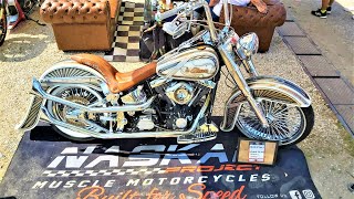 Custom Bike at Biker Fest Lignano 2022 Italy [upl. by Alaine]