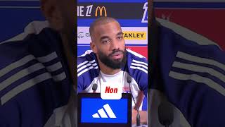 Le vert  C’est interdit chez les Lacazette 😎🔴🔵 OLASSE derby football rivalite [upl. by Barimah]