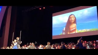 Le Bleu Lumière  VAIANA  Cerise Calixte  DISNEY EN CONCERT  GRAND REX PARIS [upl. by Nawotna]