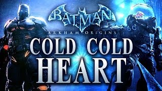 Batman Arkham Origins  Cold Cold Heart Full DLC Walkthrough [upl. by Ocsinarf]