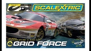 Scalextric Set Review Grid Force [upl. by Ednihek]