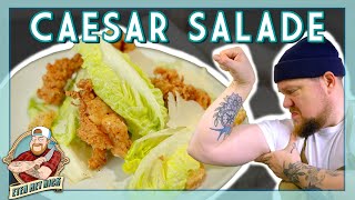 CRISPY CHICKEN CAESAR SALADE  EtenmetNick  How to [upl. by Astra]