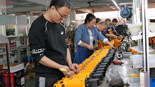 Inside a Chinas Factory The Complete Workflow of Mass Producing High Efficiency Concrete Wall Cutte [upl. by Alla580]