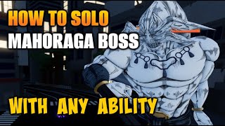 AUT How to Defeat Mahoraga Easily with Any Ability  Mahoraga Boss Location How to Kill Mahoraga [upl. by Marline202]