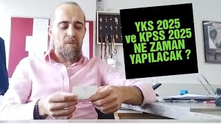 Dikkat ‼️ Ösym 2025 Sınav Takvimi Ne zaman Açıklanacak  yks2025 2025yks kpss2025 [upl. by Esinyl]