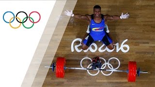 Gold for retiring 62kg Colombian weightlifter [upl. by Portia]