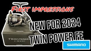 I HAVE A 2024 SHIMANO TWIN POWER FE  First impressions [upl. by Etak]