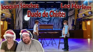 Duelo de chistes entre Leo Harlem y Joaquín Sánchez y ¡¡Saludo de Fin de año Argentinos reaccionan [upl. by Norbel]