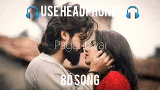 Pagal Iravai Kan Vizhithidava  Maraigirai  8d Song  BehindwoodsTV  MRGST [upl. by Eiluj]