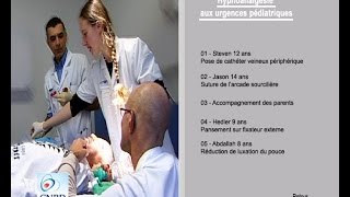 35 Rôle infirmier autonome Hypnoanalgésie aux urgences pédiatriques [upl. by Tenrag]