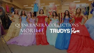 Discover 2023 Morilees magical Quinceañera dresses at TRUDYS PROM [upl. by Nabal]