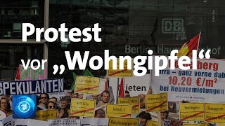 Wohnungen gesucht Regierung veranstaltet quotWohngipfelquot [upl. by Ahsekel58]