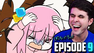 quotBOCCHI HAS A GREAT DAY LOLquot BOCCHI THE ROCK EPISODE 9 REACTION [upl. by Briana]