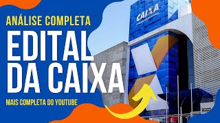 Tudo sobre o edital da CAIXA concursos caixaeconômicafederal caixaeconomica concurso caixa [upl. by Cathryn115]