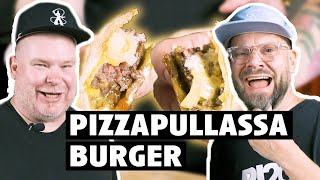 Sisäänleivottu Pizzaburger [upl. by Spense]