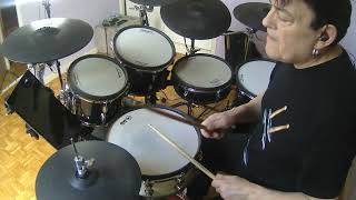 LEVEL 42 LESSON IN LOVE drum cover Do Laurent [upl. by Kellby327]