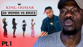 BRVCE 20v1 REACTION pt 1  20 WOMEN VS BRUCE REACTION [upl. by Jessalyn]