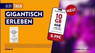 Aldi Talk  Gigantisch erleben TV Spot 2024 [upl. by Kataway]